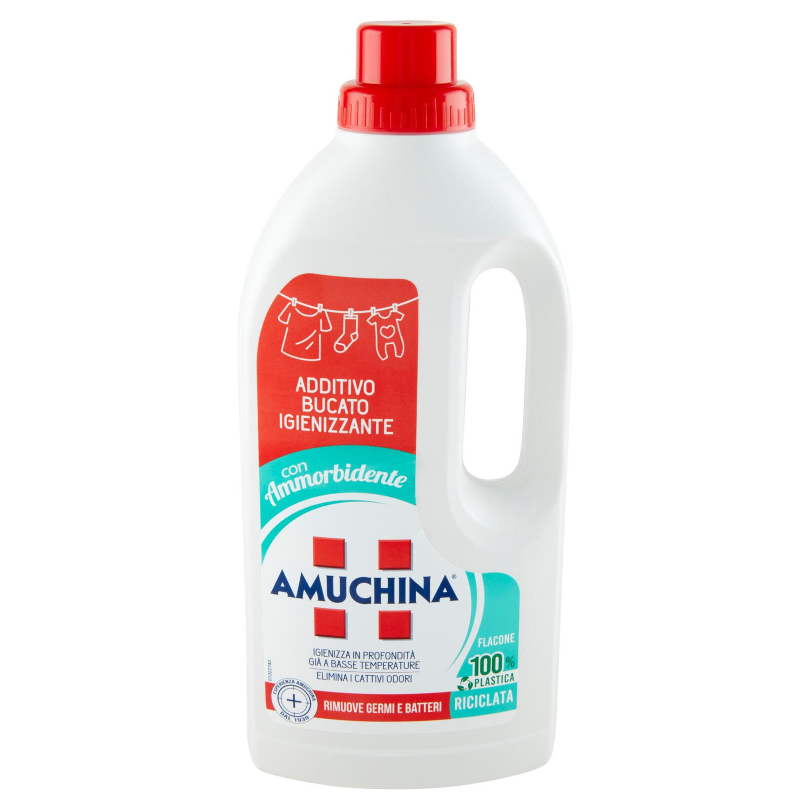 Amuchina Additivo Bucato Igienizzante con Ammorbidente 1 L (25519226)