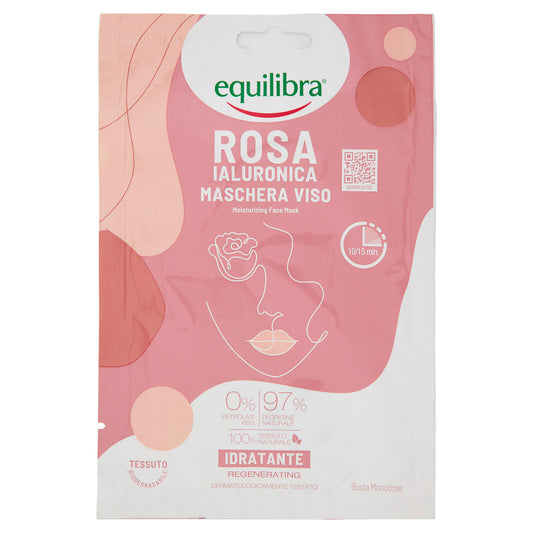 equilibra Rosa Ialuronica Maschera Viso Idratante (25526408)