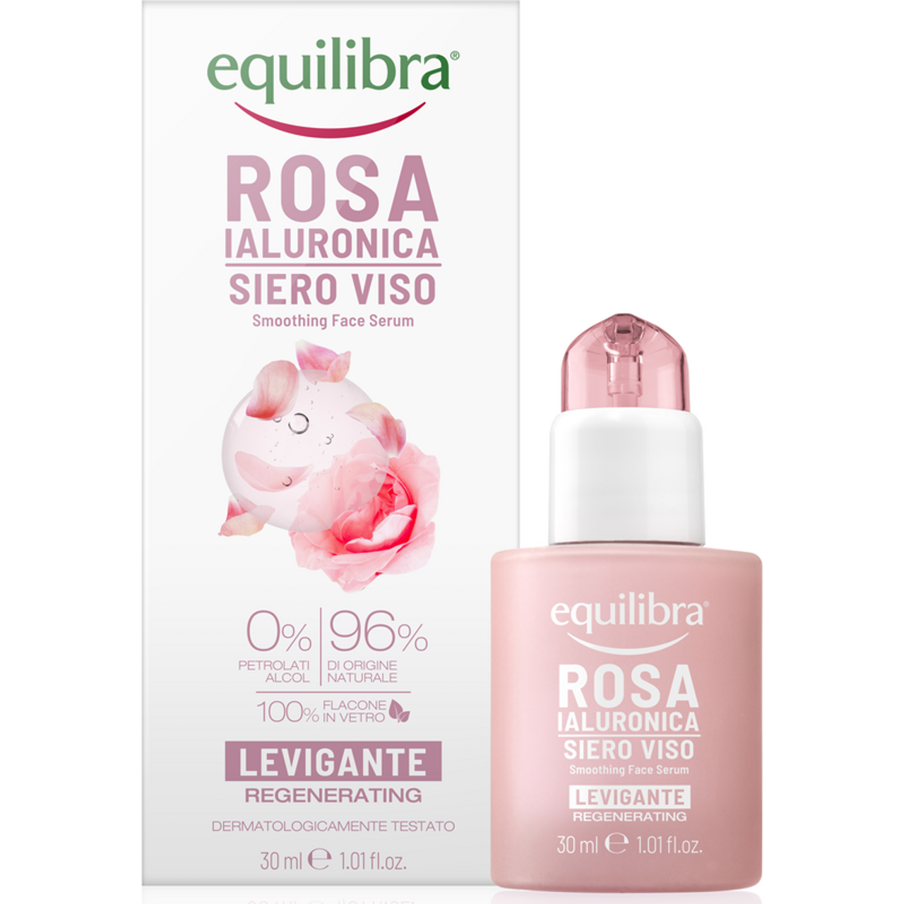 EQUILIBRA - Siero Viso Levigante Rosa Ialuronica - 30 ml (25526327)