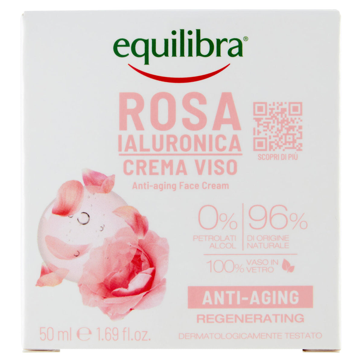 equilibra Rosa Ialuronica Crema Viso Anti-Aging 50 ml (25526406)