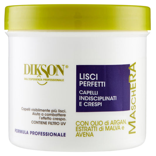 Dikson Maschera Lisci Perfetti con Olio di Argan, Estratti di Malva e Avena - 500 ml (25525389)