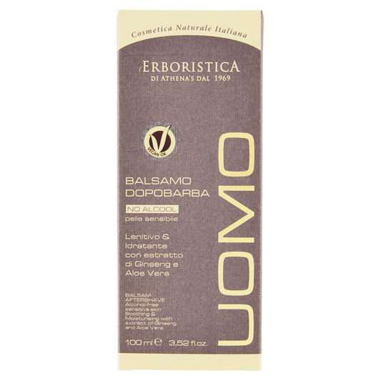 l'Erboristica Uomo Balsamo Dopobarba No Alcool pelle sensibile 100 ml (25531534)