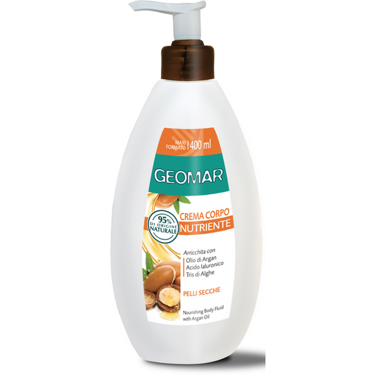 GEOMAR - Crema Corpo Nutriente per Pelli Secche - 95% Ingredienti Naturali - 400 ml (25530493)