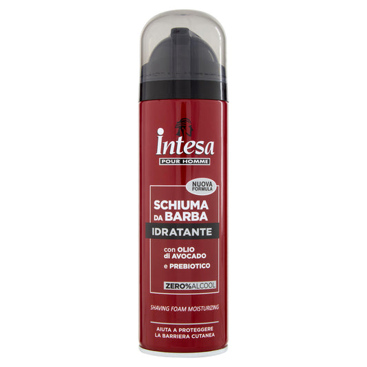 Intesa Pour Homme Schiuma da Barba Idratante con Olio di Avocado e Prebiotico 300 mL (25531242)