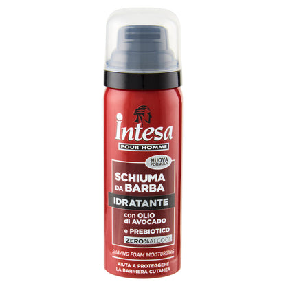 Intesa Pour Homme Schiuma da Barba Idratante con Olio di Avocado e Prebiotico 50 mL (25531245)