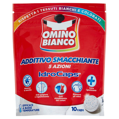 Omino Bianco Additivo Smacchiante IdroCaps 10 caps 200 g (25566739)
