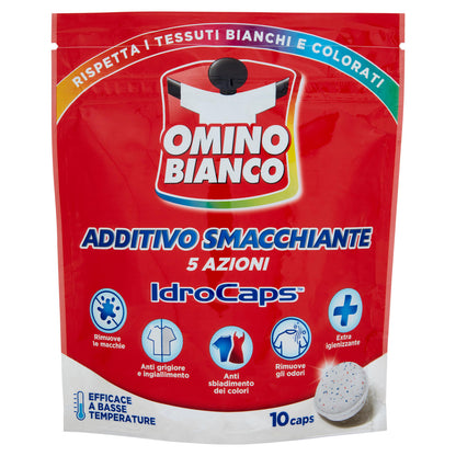 Omino Bianco Additivo Smacchiante IdroCaps 10 caps 200 g (25566740)