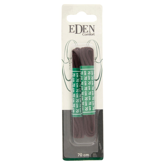 Eden Comfort Lacci tondi marroni 70 cm 2 Paia (25525863)