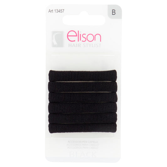 elison Hair Stylist Elastici Black (25526075)