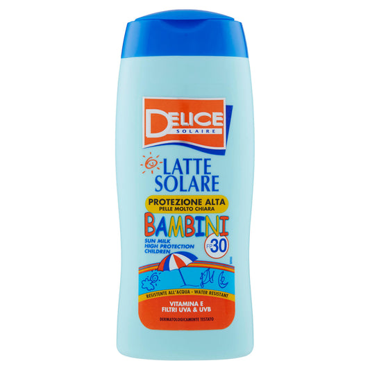 Delice Solaire Latte Solare Bambini Protezione Alta FP30 250 ml (25525045)