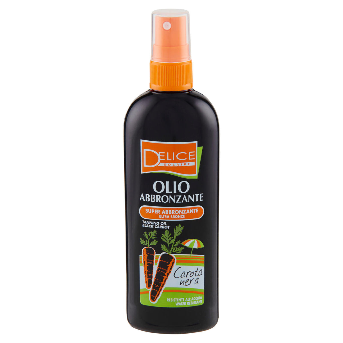 Delice Solaire Olio Abbronzante Carota nera 150 ml (25525052)