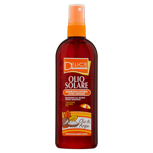 Delice Solaire Olio Solare Abbronzatura Ultra Bronze Olio di Argan 150 ml (25525057)