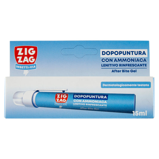 Zig Zag Insetti-Via Dopopuntura con Ammoniaca Lenitivo Rinfrescante 15 ml (25615467)