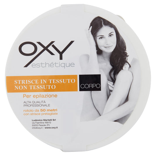 Oxy Esthétique Strisce in tessuto non tessuto corpo per epilazione rotolo da 50 metri (25567550)