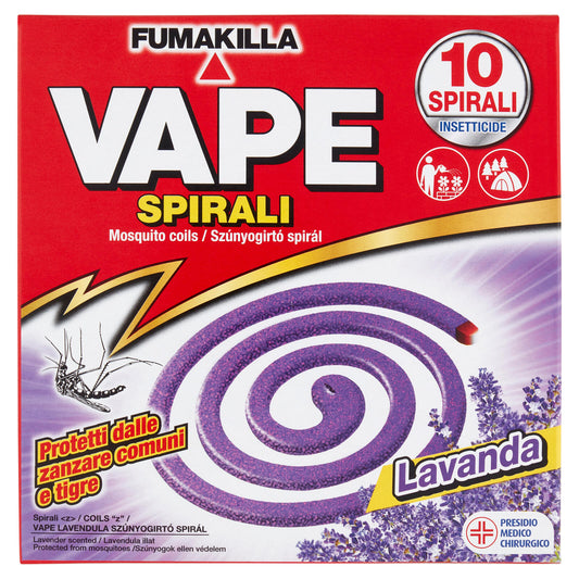 VAPE Spirali Lavanda 10 pz (25613238)