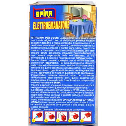 Spira - Insetticida Antizanzara Elettroemanatore + 10 Piastrine (25607375)