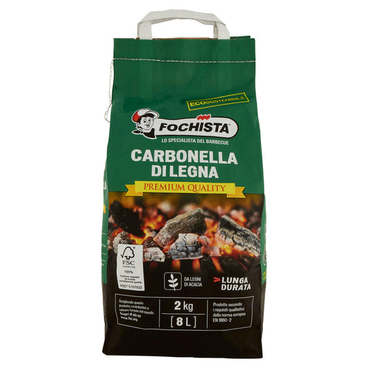 Fochista Carbonella di Legna Premium Quality 2 kg (25529772)