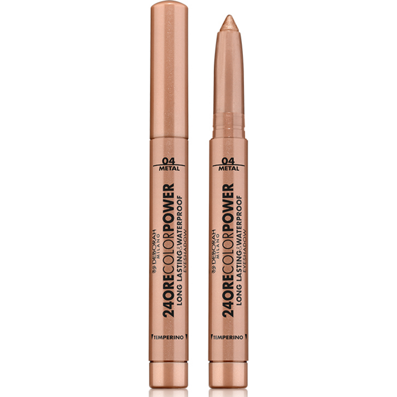 Deborah - Ombretto 24H Waterproof Color Power - N.04 Warm Brown (25524697)