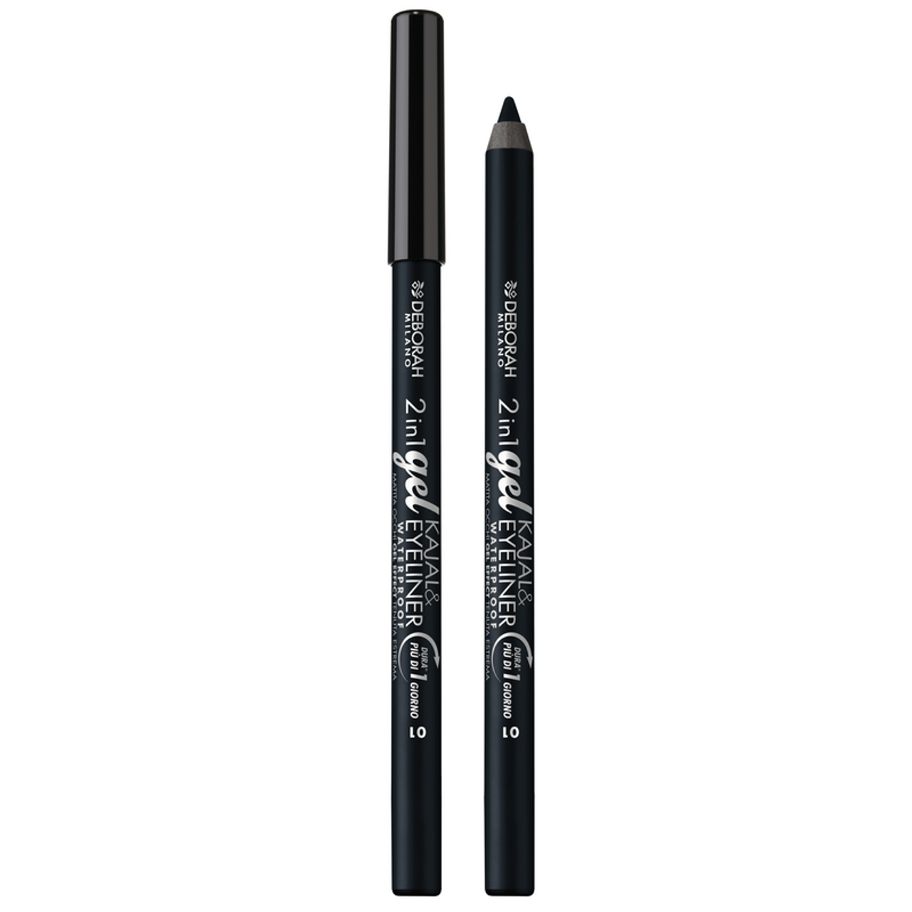 DEBORAH - Matita Occhi Gel 2in1 - N°01 Black (25524669)