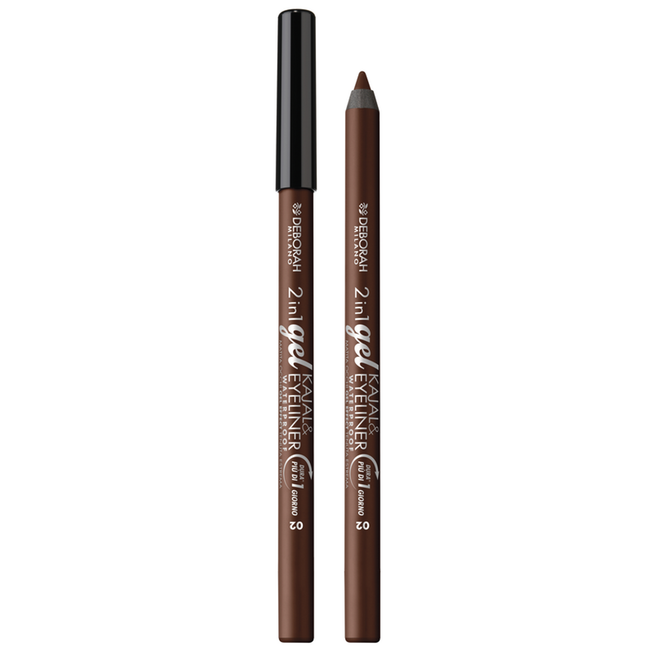 Deborah - Matita Occhi Gel 2In1 - N.02 Brown (25524643)