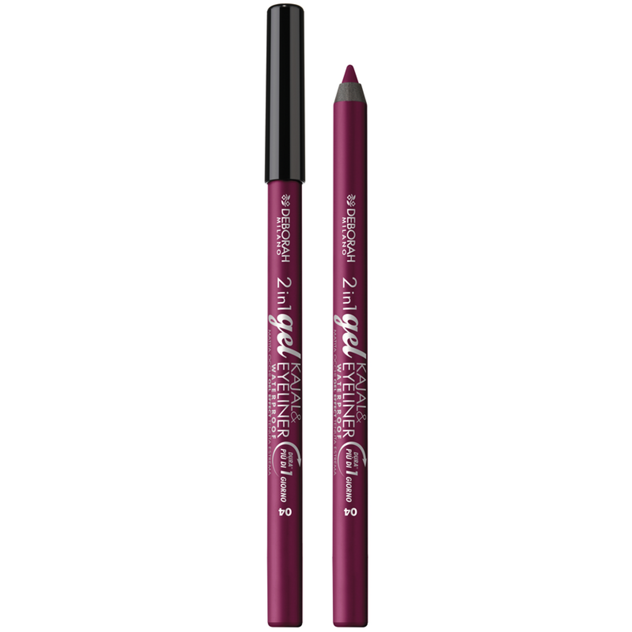 Deborah Milano - Matita Occhi Gel 2in1 N.04 Aubergine
 (25524956)