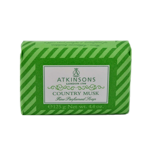 Atkinsons - Saponetta delicata per viso e corpo Country Musk - 125 gr (25519655)