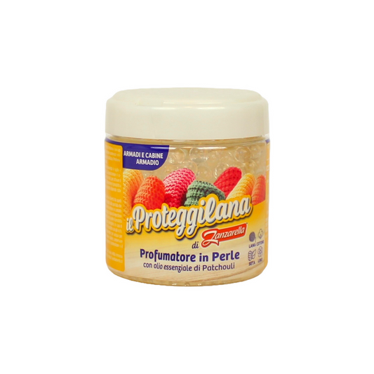 Zanzarella - Proteggilana Profumatore In Perle Con Olio Essenziale Di Patchouli Per Armadi E Cabine Armadio - 170 Grammi (25615428)