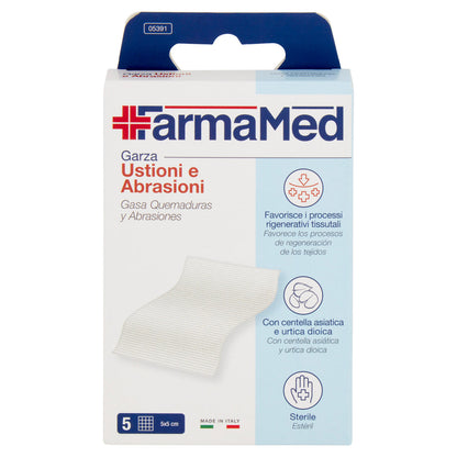 FarmaMed Garza Ustioni e Abrasioni 5 pz (25528578)
