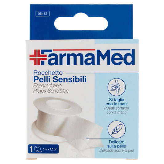 FarmaMed Rocchetto Pelli Sensibili 5 m x 2,5 cm 1 pz (25528607)