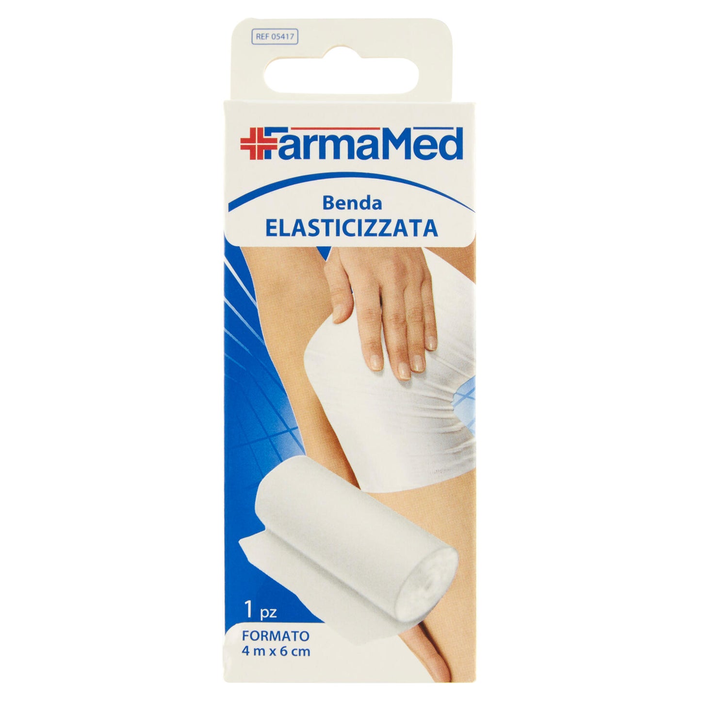 FarmaMed Benda Elasticizzata Formato 4 m x 6 cm 1 pz (25528460)