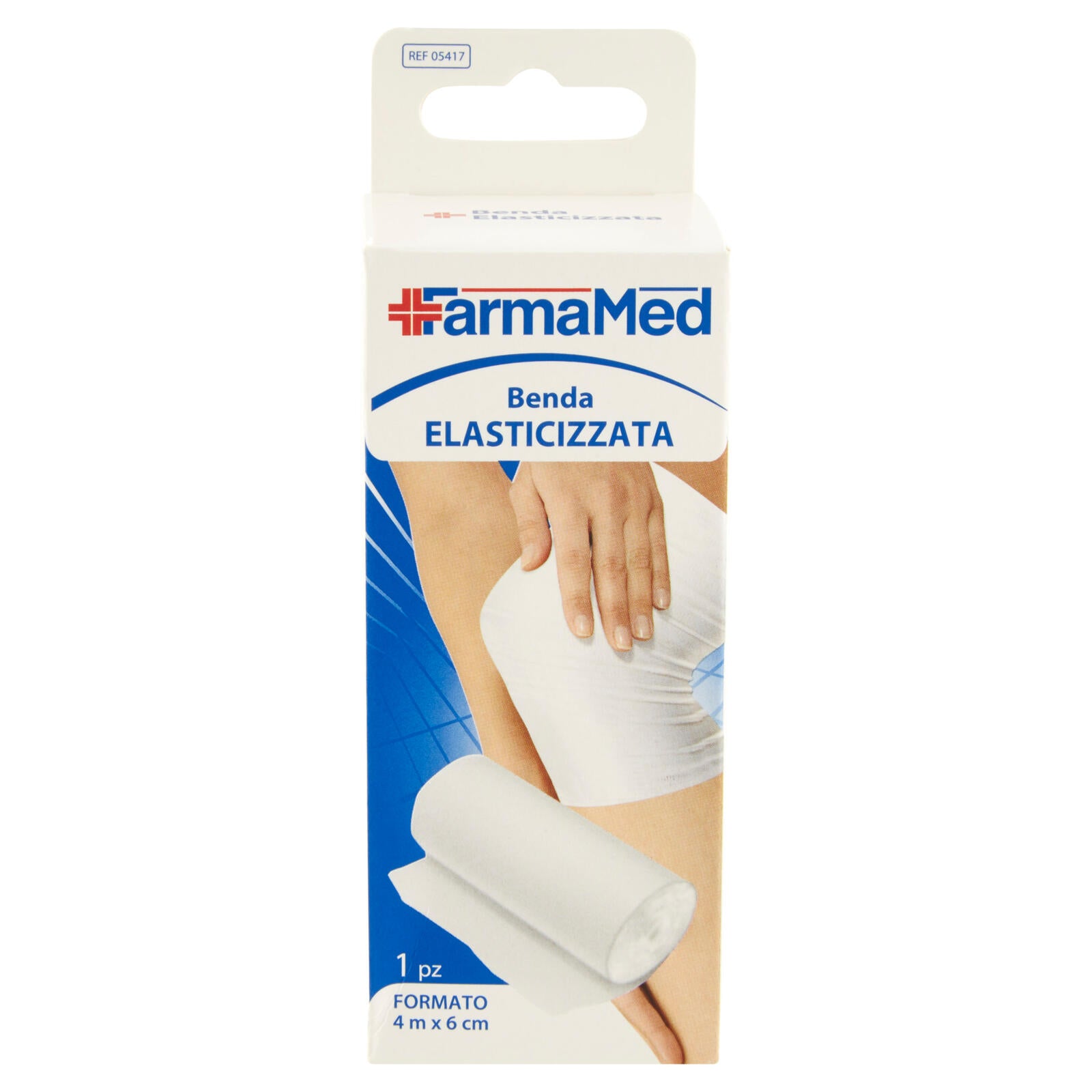 FarmaMed Benda Elasticizzata Formato 4 m x 6 cm 1 pz (25528461)
