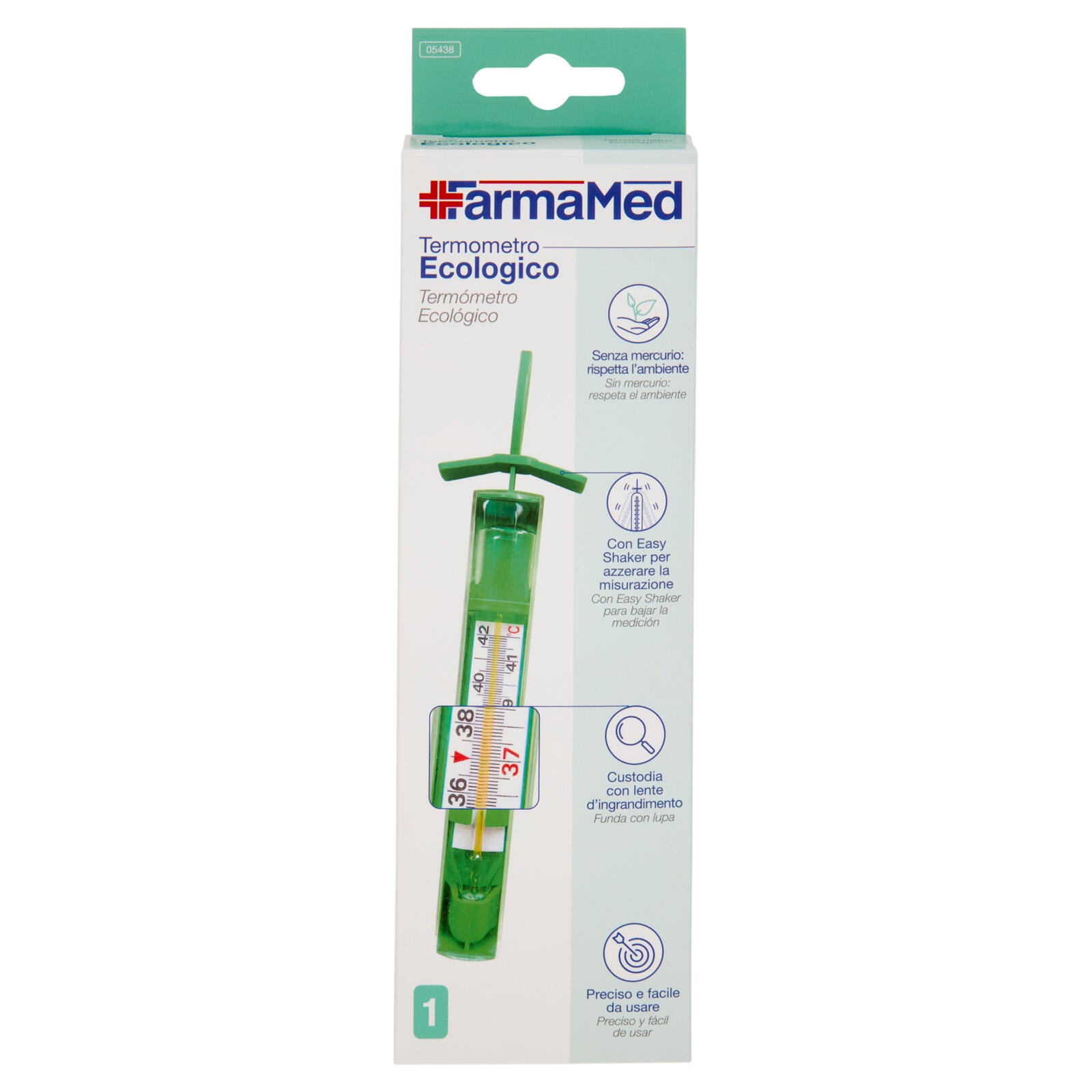 FarmaMed Termometro Ecologico 1 pz (25528633)