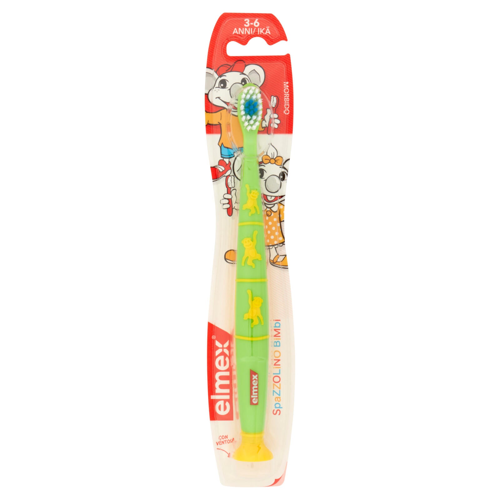 elmex spazzolino Bimbi, bambini 3-6 anni, morbido (25526200)