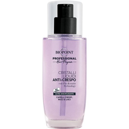 BIOPOINT - Cristalli Liquidi Anti-Crespo Ultra Disciplinanti per Capelli Crespi, Ricci e Lisci - 75 ml (25520337)