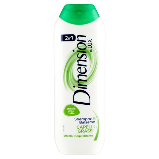 Dimension by Lux Shampoo & Balsamo 2in1 Capelli Grassi Effetto Riequilibrante 250 ml (25525471)