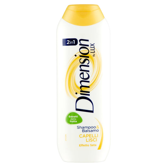Dimension by Lux Shampoo & Balsamo 2in1 Capelli Lisci Effetto Seta 250 ml (25525473)
