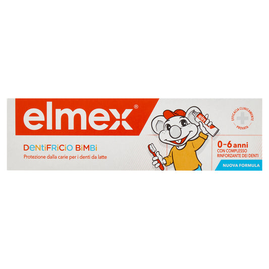 elmex dentifricio Bimbi, bambini fino ai 6 anni 50 ml (25526188)