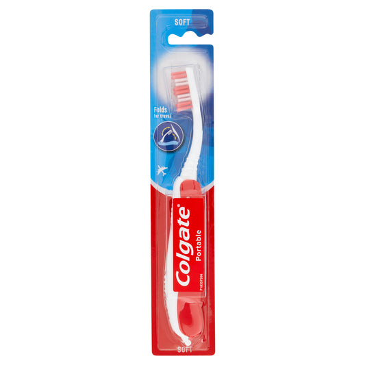 Colgate spazzolino portable formato viaggio, morbido (25523231)