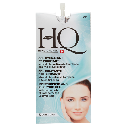 HQ Gel Idratante e Purificante alle cellule native di Lampone e Acido Salicilico 10 ml (25531037)